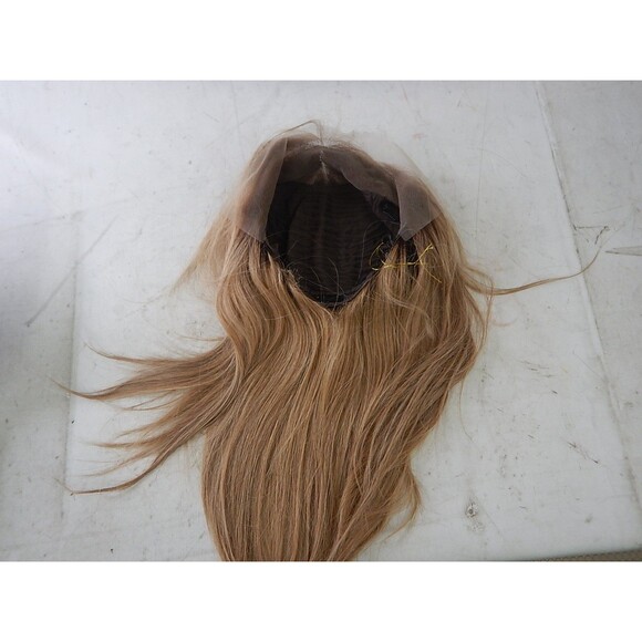 BLONDE UNICORN 24 Inch 100% Human Hair Wig for White Women,HD Lace Front Wig - Picture 7 of 7
